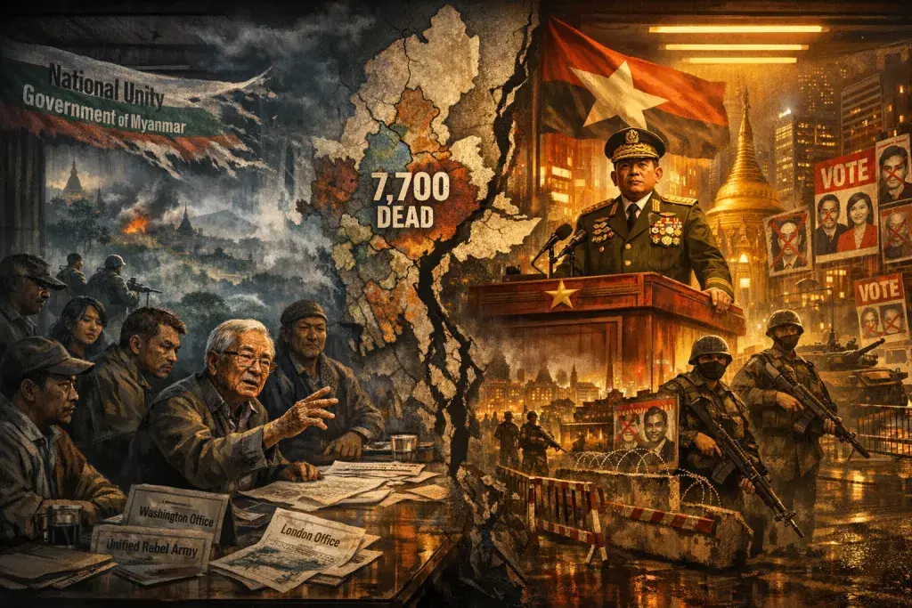 Myanmar's National Unity Government Fades as Junta Gears Up for Elections