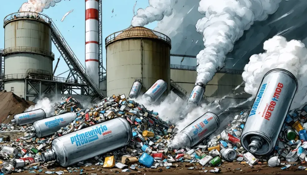 Nitrous Oxide Canisters Trigger Explosions at Metro Vancouver Waste Facilities