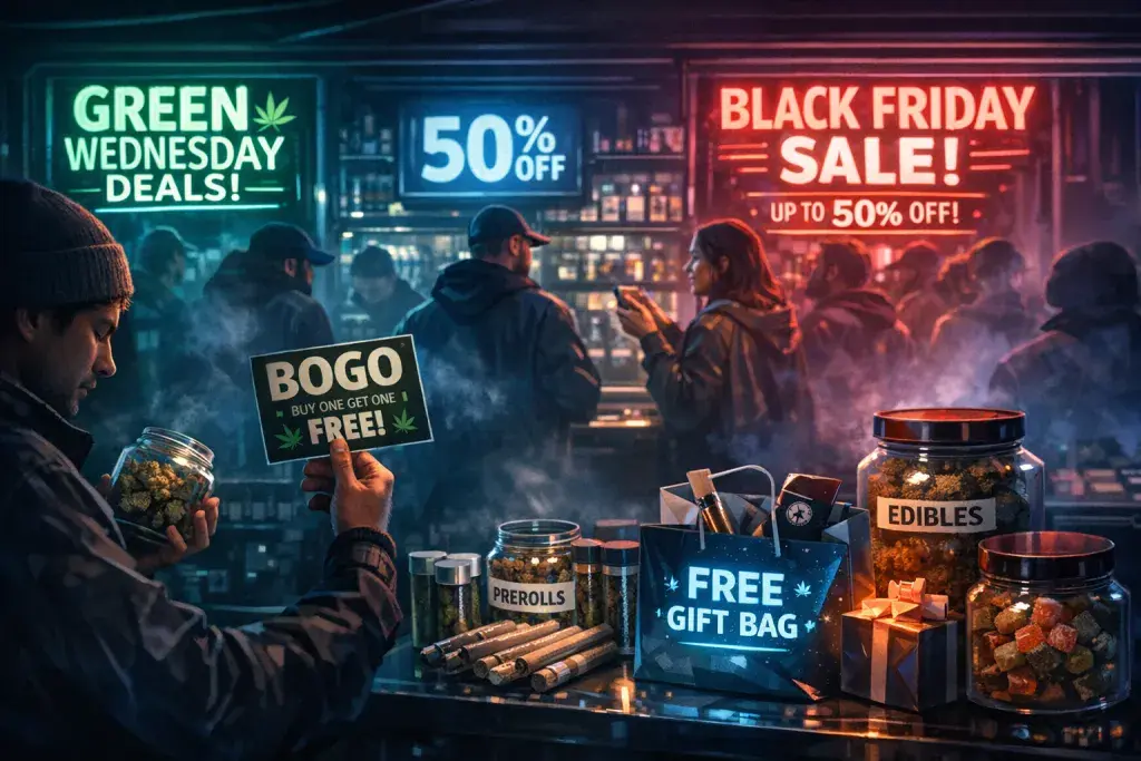 Michigan Dispensaries Slash Prices for Green Wednesday and Black Friday Deals