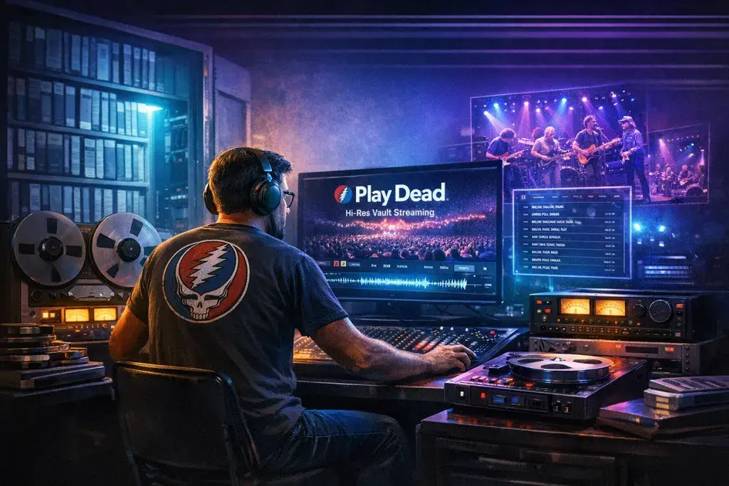 Play Dead App Launches Hi-Res Streaming of Grateful Dead's Vault Archive