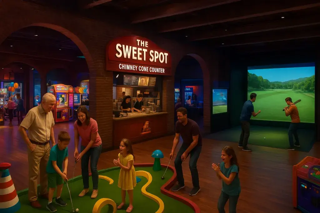 Sweet Spot Opens Inside Former Pigeon Forge Theater, Targeting Family Groups Year-Round