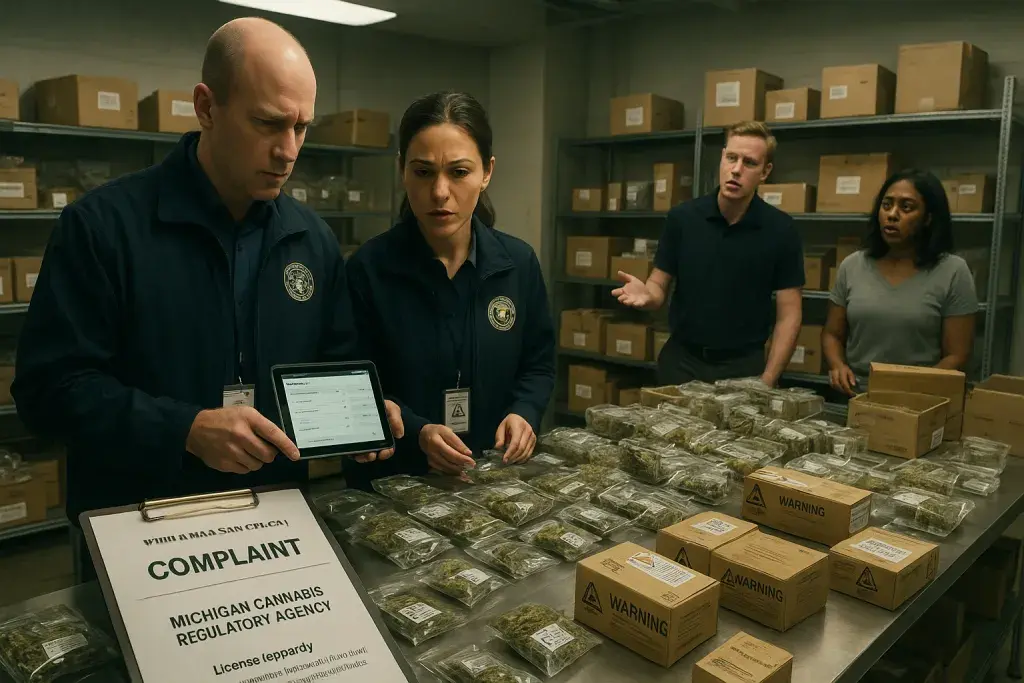 Michigan Regulator Files Complaint After Processor Found Holding Out-of-State Cannabis Products