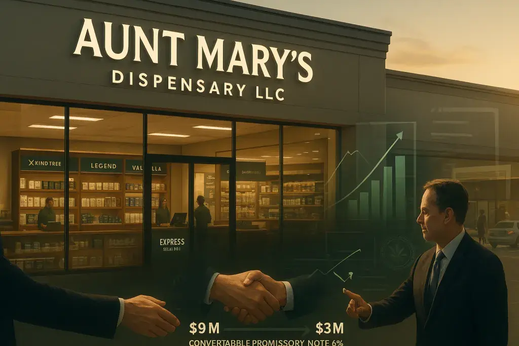 Cannabis Operator Acquires New Jersey Dispensary to Deepen Vertical Integration