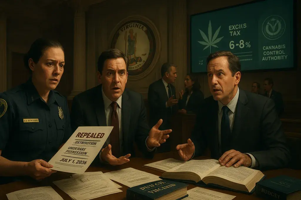Virginia's Cannabis Legalization Bill Creates Enforcement Void That Alarms Prosecutors