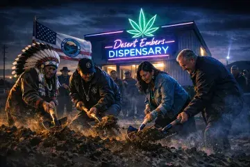 Fallon Paiute Shoshone Tribe Breaks Ground on New Marijuana Dispensary West of Fallon