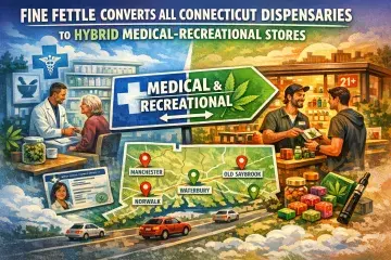Fine Fettle Converts All Connecticut Dispensaries to Hybrid Medical-Recreational Stores
