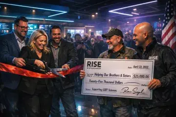 Rise Dispensary Opens Third Reno Location with City Leaders and $25,000 Veterans Donation