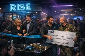 Rise Dispensary Opens Third Reno Location with City Leaders and $25,000 Veterans Donation